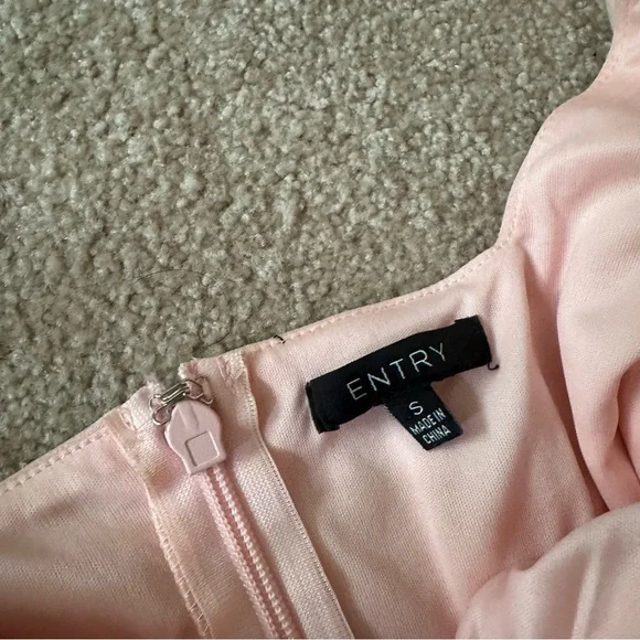 Pink Formal Mini Dress - Picture 3 of 5